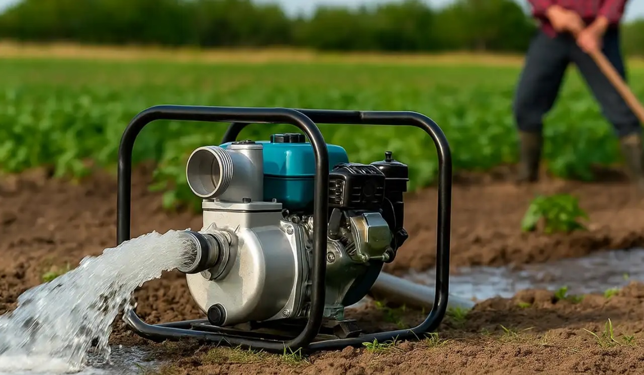 نمایی از مقایسه انواع پمپ‌ های کشاورزی