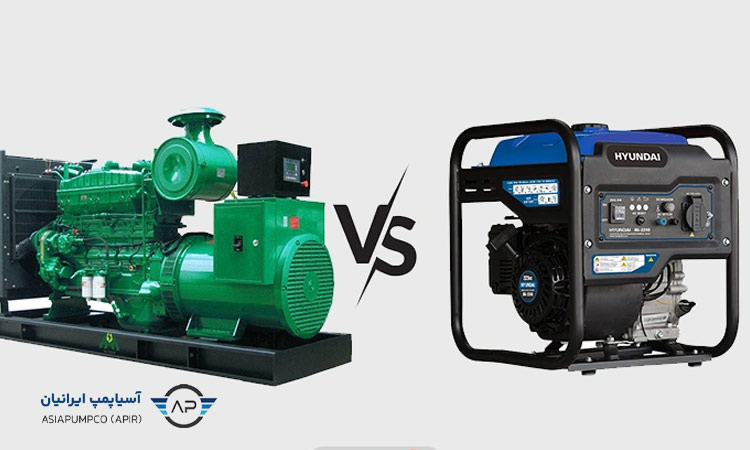 فرق الکتروموتور و ژنراتور از نظر جهت تبدیل انرژی