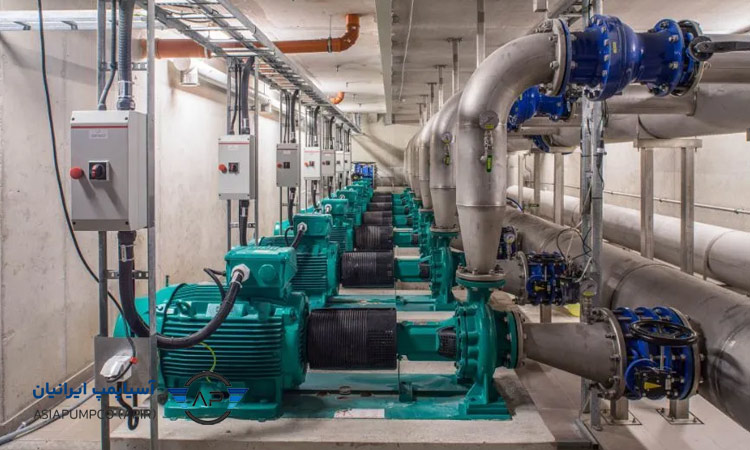 ویژگی‌ های فنی پمپ‌ های سانتریفیوژ تولید ایران